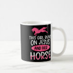 Horse Riding Jesus Horseback Equstrian Kaffemugg<br><div class="desc">Horse Riding Jesus Horseback Equstrian</div>