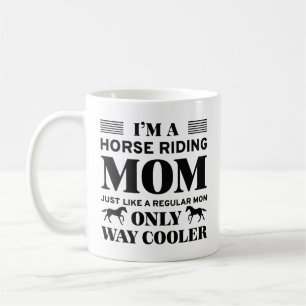 Horse Riding Mamma Kaffemugg