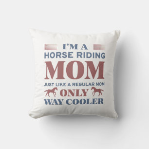 Horse Riding Mamma Kudde