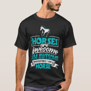 Horse Riding Owner Outfit Equestrian Horse 2 T Shirt