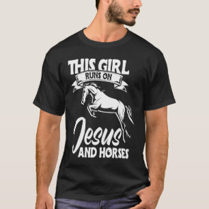 Horse Riding Owner Outfit Equestrian Horse T Shirt
