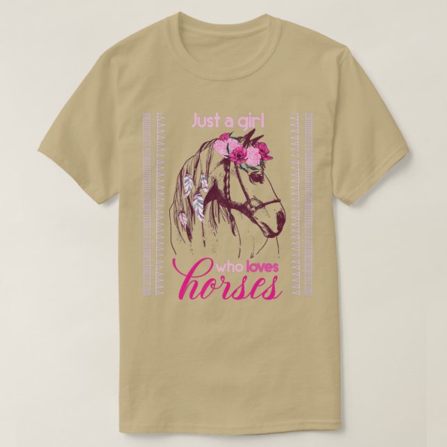 Horse Riding Sport Horse Rider Gift Horse T Shirt (Design framsida)