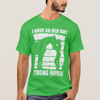 Horse Riding Strong Endurance Riding-vänner T Shirt