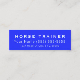 Horse Royal Professional Business Card Mini Visitkort