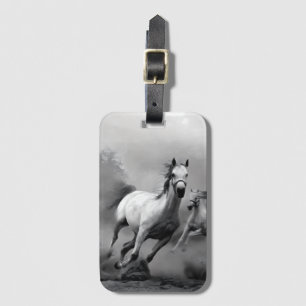 Horse Running Bagagebricka