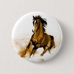Horse Running Knapp
