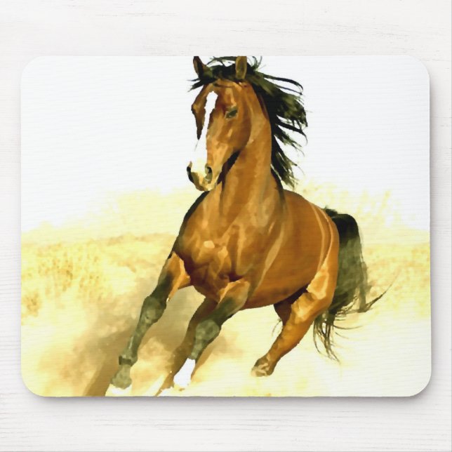 Horse Running Musmatta (Framsidan)