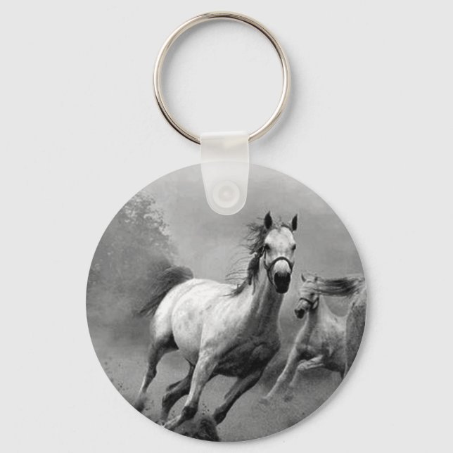 Horse Running Nyckelring (Framsida)