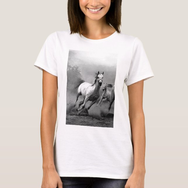 Horse Running Tee Shirt (Framsida)