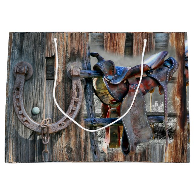 Horse Saddle Horseshoe Westernare (Framsidan)