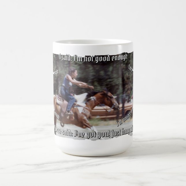 Horse Says I'm Enough Kaffemugg (Center)