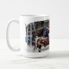 Horse Says I'm Enough Kaffemugg