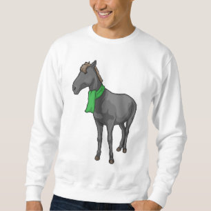 Horse Scarf Lång Ärmad Tröja