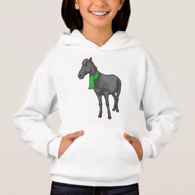 Horse Scarf T Shirt (Framsida)