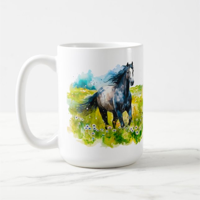 Horse Series 15 oz Classic Mugg (Vänster)