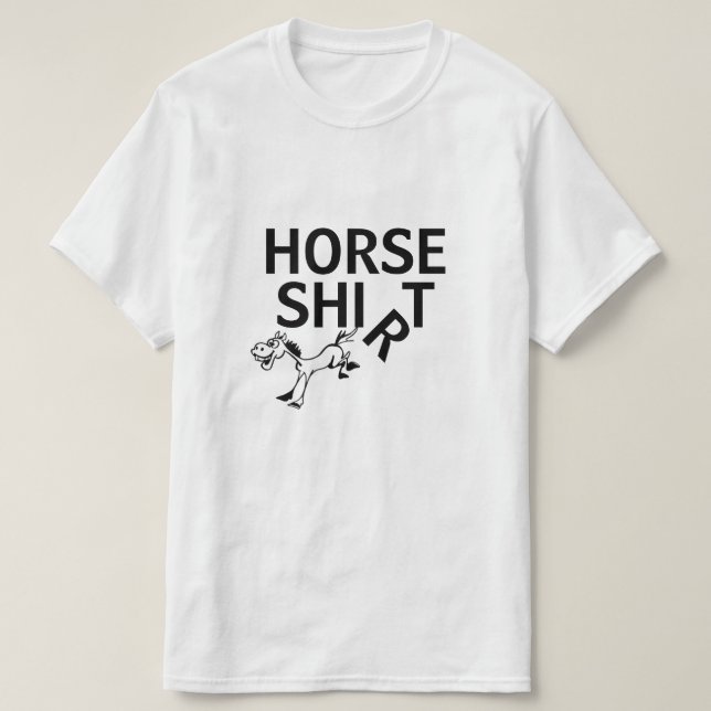 HORSE SHIRT TEE (Design framsida)
