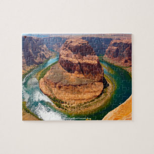 Horse Shoe Bend Colorado River Jigszle Puzzle Pussel