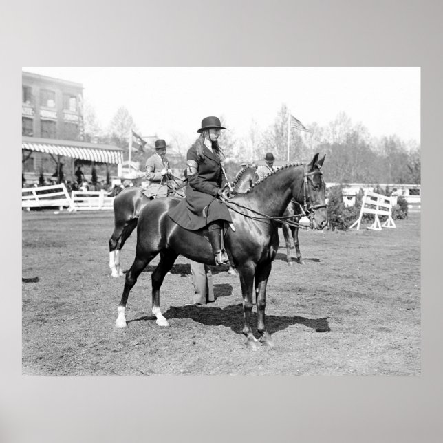 Horse Show, 1914 Poster (Framsidan)