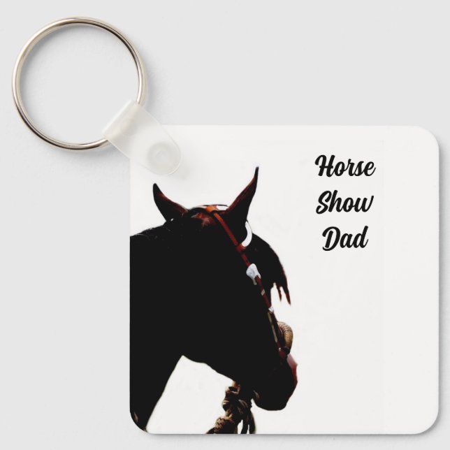 Horse Show Pappa Nyckelring (Framsida)