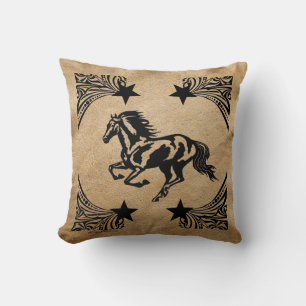 Horse Silhouette Kudde
