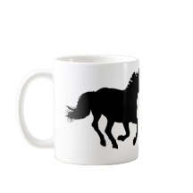 Horse Silhouette Mugg