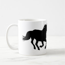 Horse Silhouette Mugg
