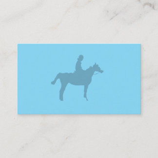 Horse Silhouette Small Notepad Visitkort