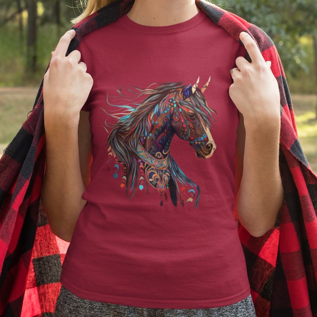 Horse Spirit Animal T-Shirt (Skapare uppladdad)