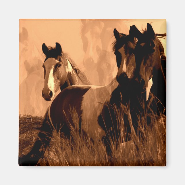 Horse Spirits Magnet (Framsidan)