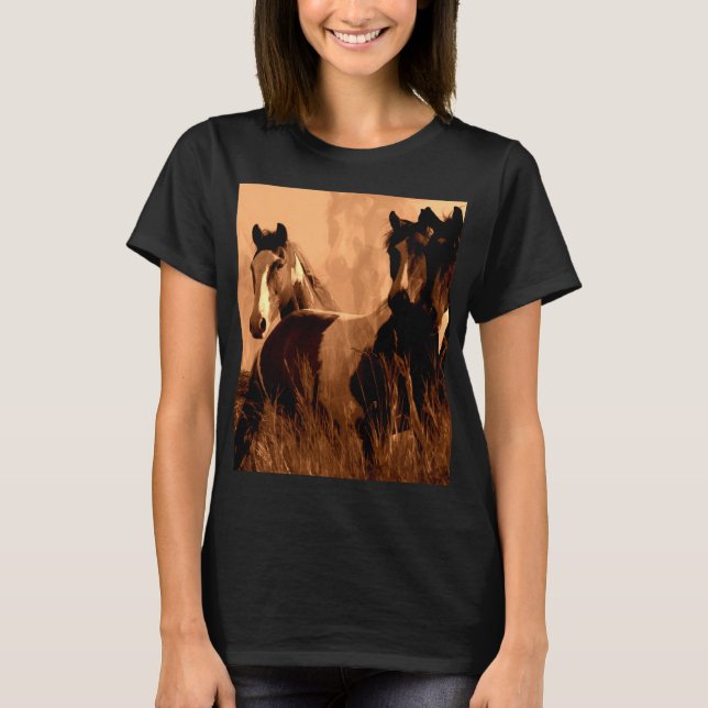 Horse Spirits T Shirt (Framsida)