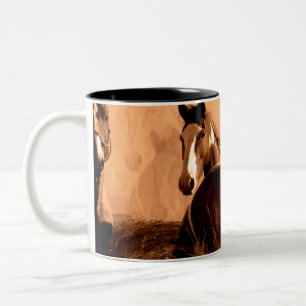 Horse Spirits Två-Tonad Mugg