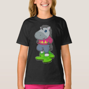Horse Springer Running Sports T Shirt