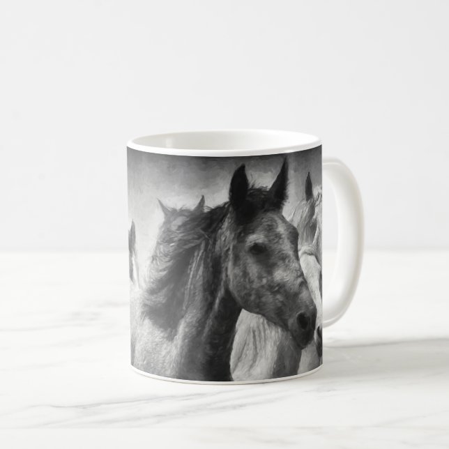 Horse Stampede Mugg (Framsida höger)