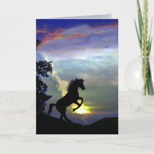 Horse sympathy Card Kort