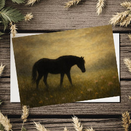 Horse Sympathy Card Kort