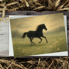 Horse Sympathy Card  Kort