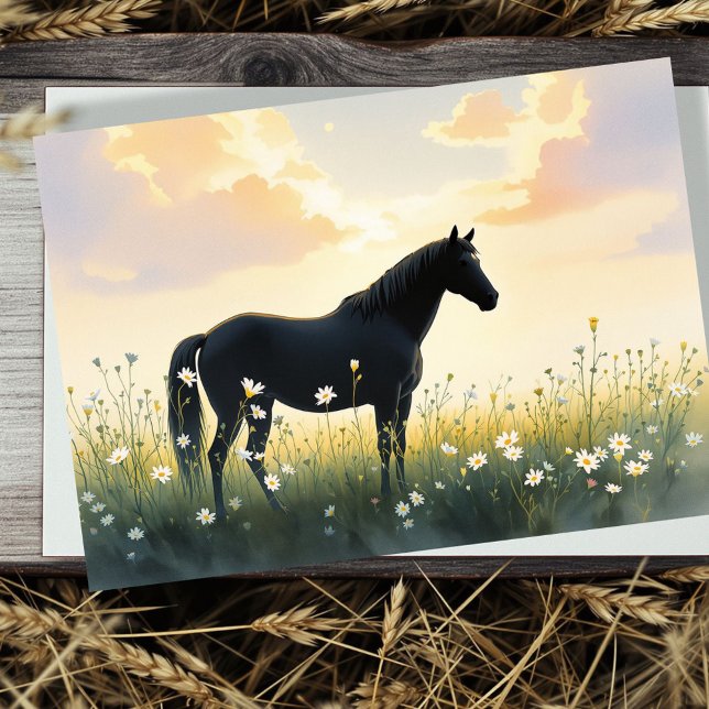Horse Sympathy Card Tack Kort (May the memories you shared bring you comfort and peace.
)