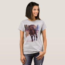 Horse T-Shirt (bild skapat med grok)