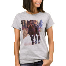 Horse T-Shirt (bild skapat med grok)