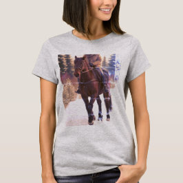 Horse T-Shirt (bild skapat med grok)