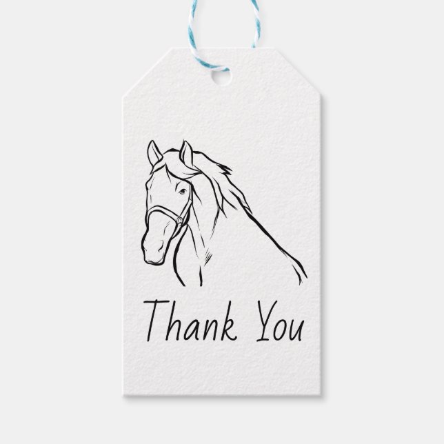 Horse Tack Equestrian Pony Land Western Presentetikett (Framsidan)