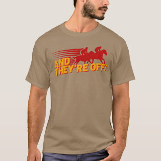 Horse Tävla AndheyRe Off Ky Derby Horse kompis T Shirt
