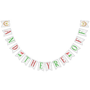 Horse Tävla Derby Party Horses och de är av Vimplar