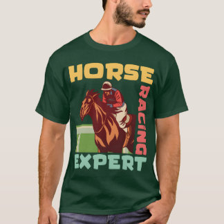 Horse Tävla Epert Horseback Horse Ride Horse vint T Shirt