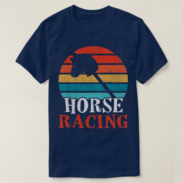 Horse Tävla Hobbyhorse Horse Hobby T Shirt (Design framsida)