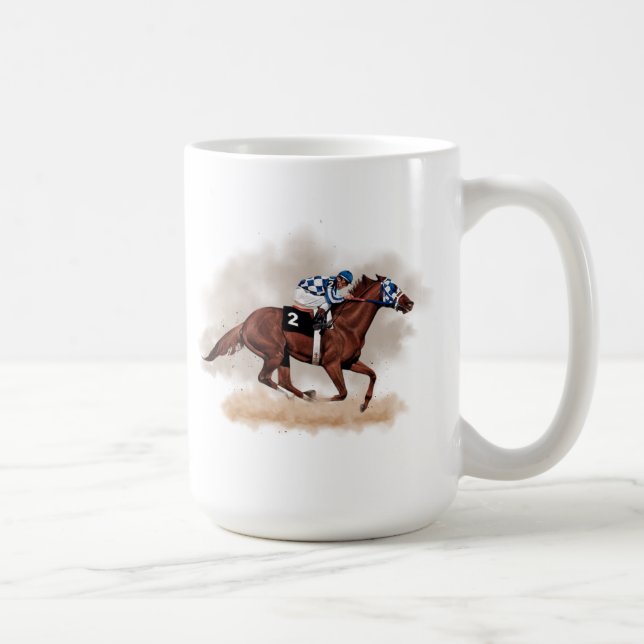 Horse Tävla Mugg (Höger)