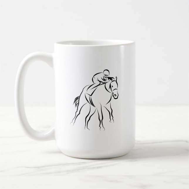 Horse Tävla Mugg (Vänster)