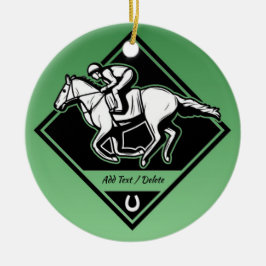 Horse Tävla Ornament