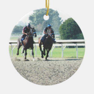 Horse tävla ornament