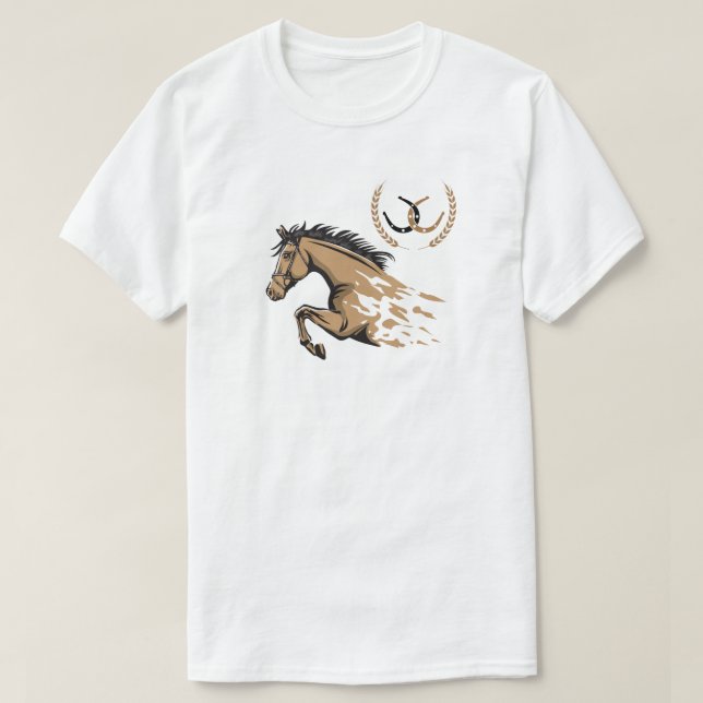Horse Tävla T-Shirt (Design framsida)